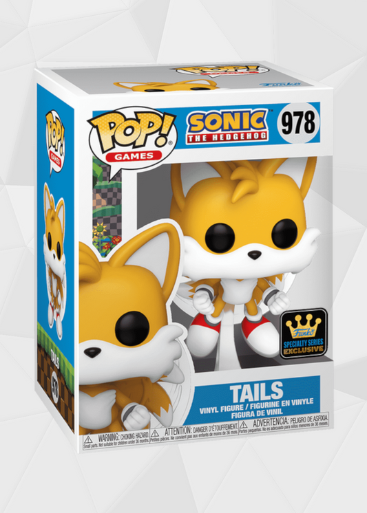 Funko Pop! Games: Sonic The Hedgehog - Tails #978 Exclusivo Specialty Series