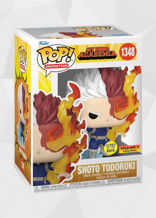 Funko Pop! Animation: My Hero Academia - Shoto Todoroki Exclusivo Volcano X (Brilla en la Oscuridad)