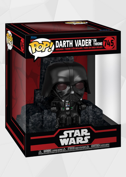 Funko Pop! Movies: Star Wars The Dark Side - Darth Vader en Trono Deluxe #745