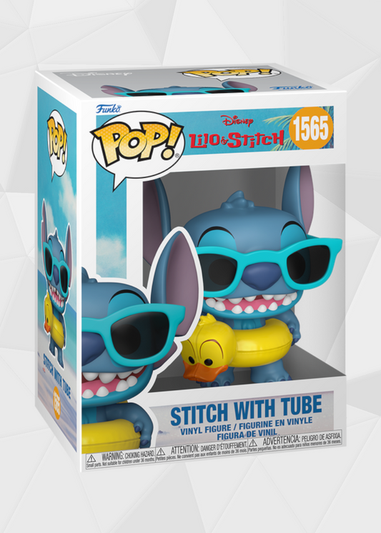 Funko Pop! Disney: Lilo y Stitch - Stitch Con Flotador #1565