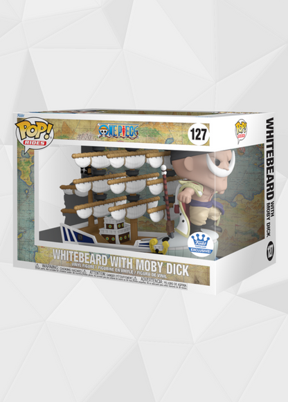 Funko Pop! Animation: One Piece - Shirohige en Moby Dick #127 Exclusivo Funko Shop