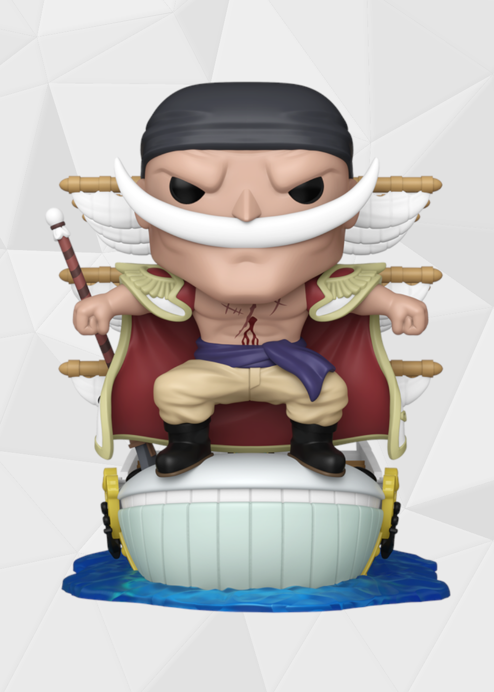 Funko Pop! Animation: One Piece - Shirohige en Moby Dick #127 Exclusivo Funko Shop