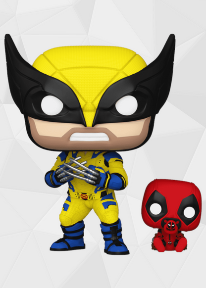 Funko Pop! Movies: Deadpool & Wolverine - Wolverine con Bebé Deadpool #1403